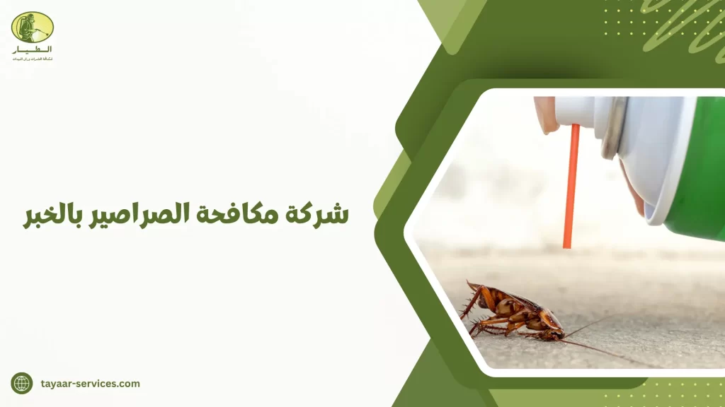 شركة مكافحة الصراصير بالخبر